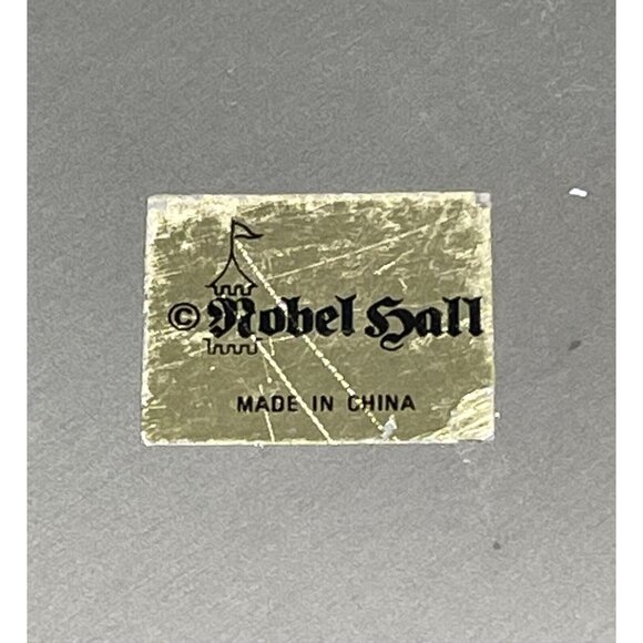 Vintage 12" Nobel Hall Santa Claus Tin Tray Christmas Holiday Old World Design - Picture 4 of 7